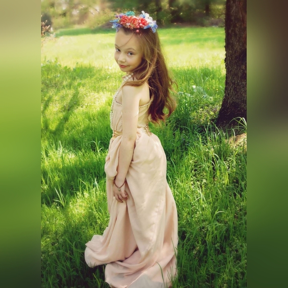 Couture Child's Gown - Picture 9 of 16